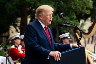 O presidente dos EUA, Donald Trump