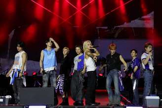 PKRIR 12/09/2026 - ROCK IN RIO 2026 - Show da banda Stray Kids no Palco Mundo . Foto Pedro Kirilos/Estadão
