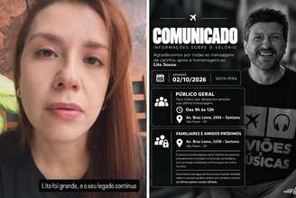 Pelo perfil de Lito Sousa, família traz detalhes sobre despedida 