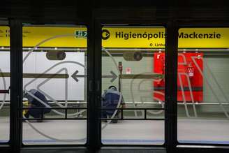 SAO PAULO - SP / 19.01.2018/ ESTACAO HIGIENOPOLIS-MACKENZIE DO METRO / CIDADES / EXCLUSIVO Estacao Higienopolis-Mackenzie da linha amarela do metro que apos atrasos deve inaugurar na semana que vem. FOTO AMANDA PEROBELLI/ESTADAO