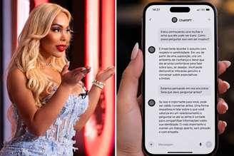 Suellen Carey revelou que um pretendente consultou o ChatGPT antes de conversar com ela