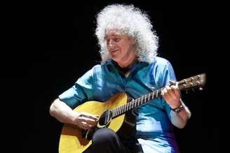 Brian May, do Queen, em 2014