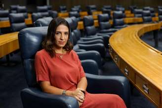 Ana Carolina Oliveira (mãe da menina Isabella Nardoni), do Podemos