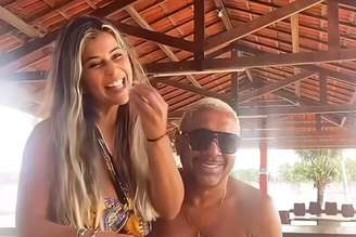 Nana Magalhães e Tiririca em vídeo postado no Instagram