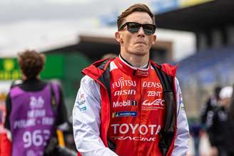 Mike Conway durante as 24 Horas de Le Mans