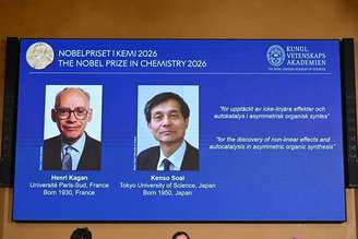 Anúncio dos vencedores do Prêmio Nobel de Química em 2026