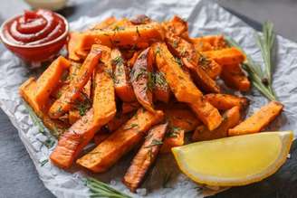 batata-doce crocante na airfryer.