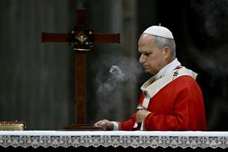 Papa Leão XIV celebra missa no Vaticano