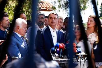 O candidato à Presidência da República Flávio Bolsonaro (PL) criticou o ministro Alexandre de Moraes
