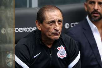 Ramón Díaz durante sua primeira passagem pelo Corinthians, entre 2024 e 2025