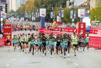Largada da Maratona de Chicago ((c)KEVIN_MORRIS all rights reserved)