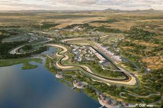 Projeção do Circuito de Bugesera, em Nyamata, Ruanda, para a Fórmula 1 - 