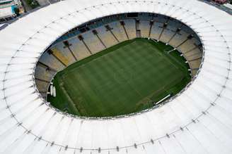 Visão aérea do Maracanã - 