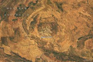 Spider crater