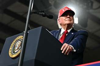 Trump participa de comício nos EUA