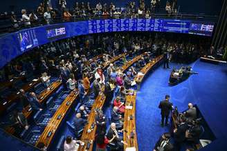 Sessão plenária do Senado Federal 
