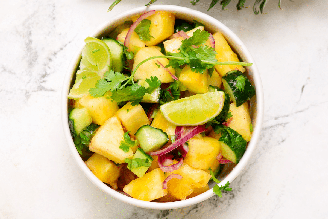 Salada de abacaxi