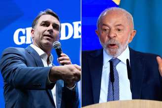 Flávio Bolsonaro (PL) e Lula (PT) estão em empate técnico, segundo o Datafolha