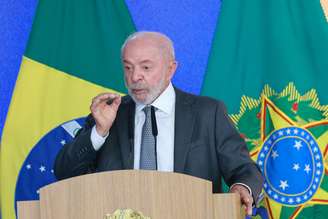 Presidente Lula (PT) em cerimônia realizada no Palácio do Planalto, em Brasília