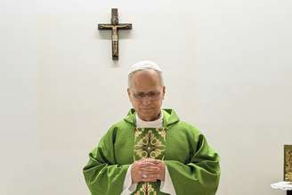 Papa Leão XIV celebra missa no Hospital Agostino Gemelli, em Roma