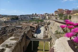 Parque Arqueológico de Herculano está situado na Campânia