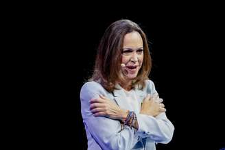 Corina Machado deixou Venezuela há quase um ano