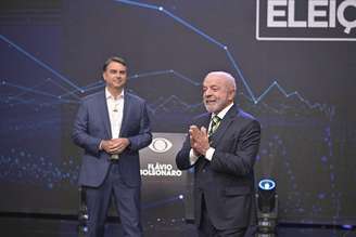 Globo confirma debate entre Flávio Bolsonaro e Lula (Imagem: Renato Pizzutto / Band)