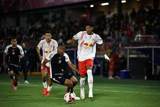 Bruno Mateus, jogador do time sub-17 do Red Bull Bragantino. 