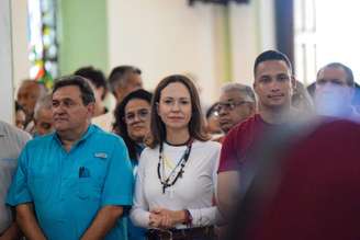 Machado disse já estar em solo venezuelano neste domingo