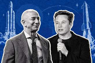 Elon Musk contra Jeff Bezos: