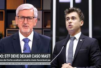 Valdo Cruz acusa Nikolas Ferreira (Imagem: Reprodução - Globonews - Divulgação - Câmara dos Deputados / Montagem - RD1)