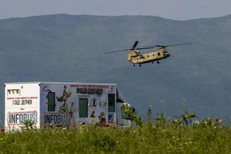 Helicóptero italiano da Eufor caiu em Gorica nesta quinta