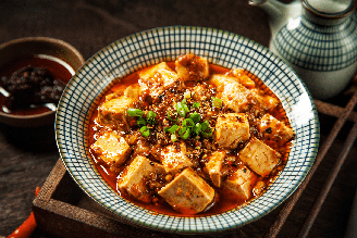 Tofu ao molho apimentado