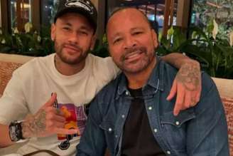 Neymar Jr e Neymar da Silva, pai de Neymar