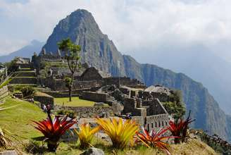 <p>As ruínas incas de Machu Picchu ficam a 2.400 metros de altitude</p>