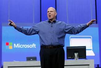 <p>CEO da Microsoft, Steve Ballmer</p>