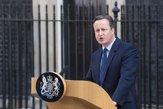 David Cameron fala após o resultado do referendo sobre a saída do Reino Unido da União Europeia