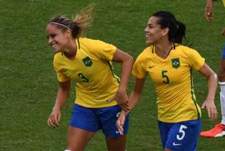 Brasil x China (Foto:AFP)