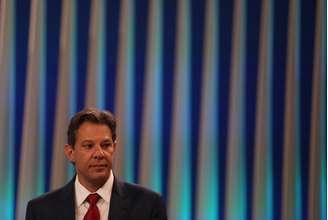 Candidato do PT à Presdiência, Fernando Haddad durante debate no Rio de Janeiro 04/10/2018 REUTERS/Ricardo Moraes 