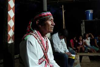 Shainkiam Yampik, diácono ordenado pela Igreja Católica, promove liturgia com tribo Achuar na Amazônia peruana
20/08/2019
REUTERS/Maria Cervantes