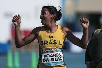 Rayane Soares garantiu o primeiro ouro do Brasil (Foto: Ale Cabral/CPB)