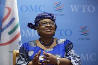 Chefe da OMC,  Ngozi Okonjo-Iweala
12/04/2021
REUTERS/Denis Balibouse