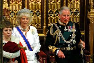 Princípe britânico Charles e sua esposa, Camilla, a duquesa de Cornuálhia. Londres, Grã Bretanha. 27/5/2015.   REUTERS/Alastair Grant/pool/File Photo