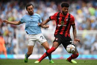 Bernardo Silva pode ter feito sua última partida pelo Manchester City contra o Bournemouth (OLI SCARFF / AFP)