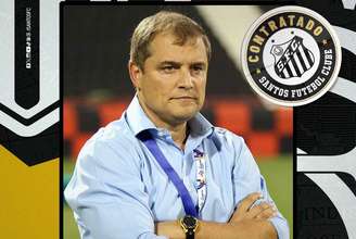 Aguirre foi anunciado pelo Santos no último domingo – Divulgação / SFC