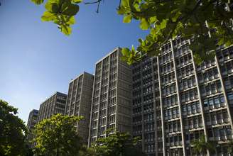 Campus da UERJ no Rio de Janeiro.