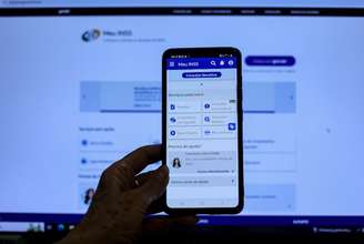 Imagem do aplicativo do INSS