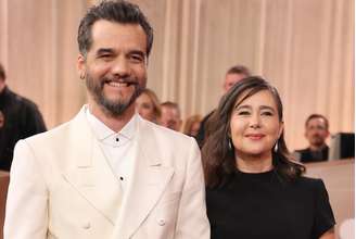 Wagner Moura e Sandra Delgado 