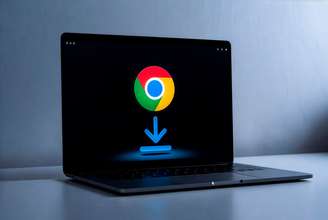 Chrome baixando IA