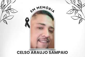 Celso Araújo Sampaio de Novais perdeu um rim e parte do fígado após ser atingido por um disparo nas costas; ele tinha três filhos.